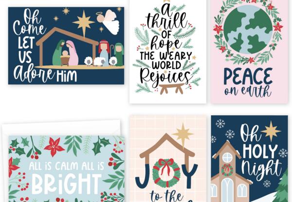 Free Nativity Christmas Cards – Share the True Meaning of Christmas! — free sample: Celebrate the season of joy and hope with three beautiful Christmas cards — completely free from Tur