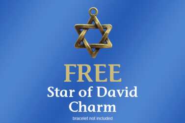 FREE Star of David Charm + FREE Shipping