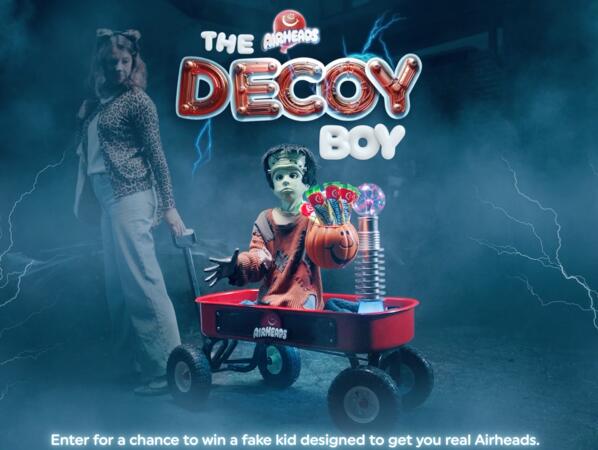 Join the Fun – Airheads Decoy Boy Sweepstakes Is Live! — free sample: Get ready for some Halloween fun! Enter the Airheads Decoy Boy Sweepstakes for a chance to win a spo