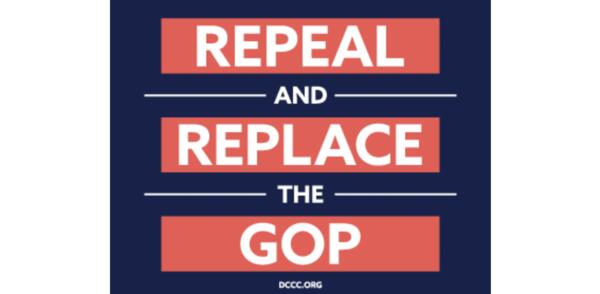 Stand for Change! Get Your FREE "Repeal and Replace the GOP" Sticker! — free sample: Show your support for change with a FREE "Repeal and Replace the GOP" sticker! This high-quality sti