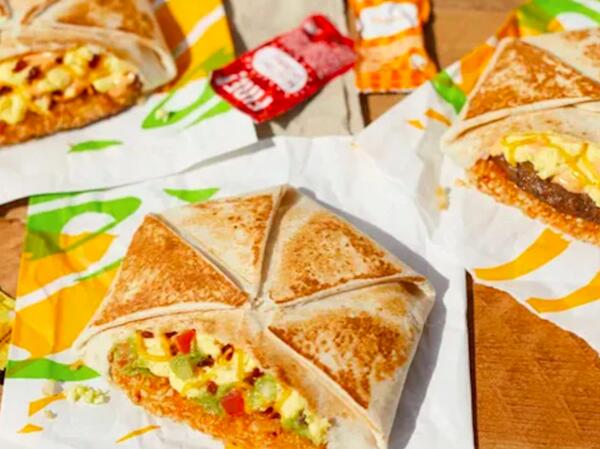 Breakfast Crunchwrap for Free Every Tuesday in June at Taco Bell — free sample: Starting June 6, Taco Bell Rewards members can get a free Breakfast Crunchwrap before 11 a.m. every 