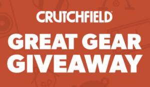 Upgrade Your Tech: Enter to Win a $350 Crutchfield Gift Card! — free sample: The sweepstakes provides one lucky winner with a $350 Crutchfield gift card, redeemable for a variet
