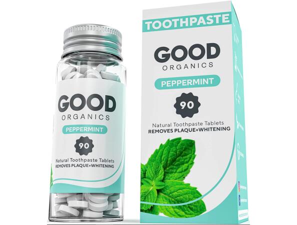 Good Organics Toothpaste Tablets for Free — free sample: Have smooth, fresh, and clean teeth using these Good Organics Toothpaste Tablets. This will be also 