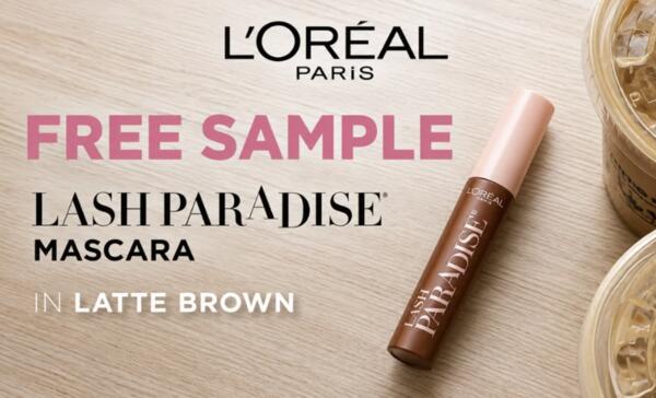 Grab a FREE Lash Paradise Mascara Sample — free sample: A new FREE L'Oréal Lash Paradise Mascara sample may be appearing through sponsored ads on Facebook, 