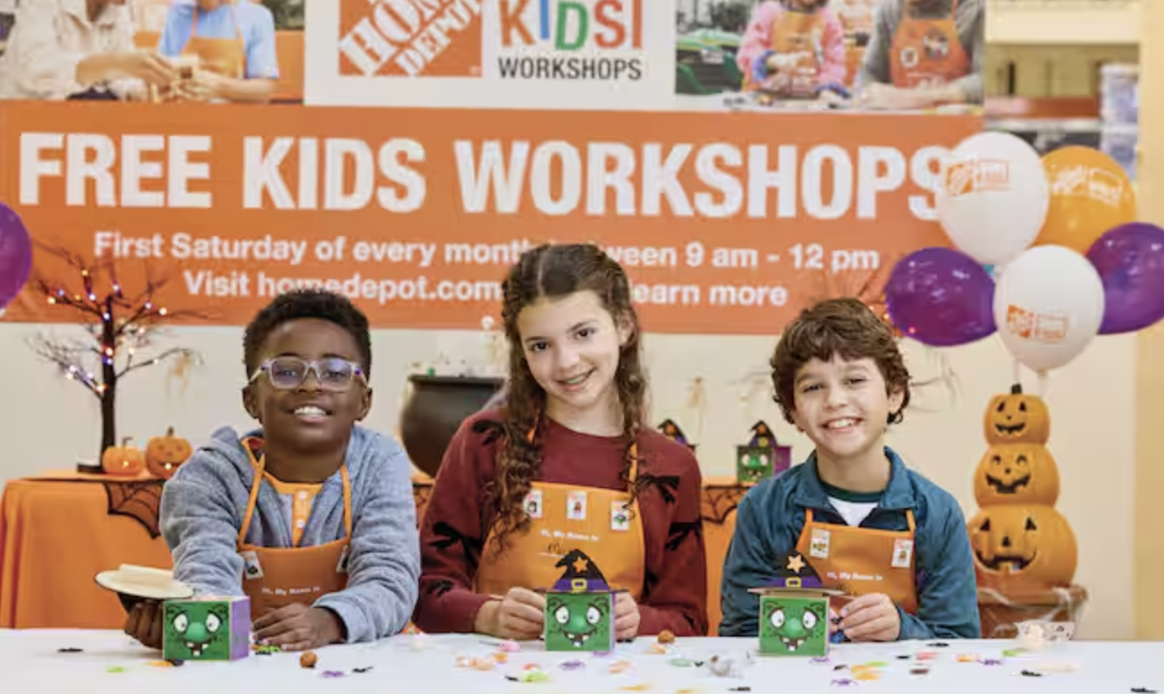 Join the FREE Witch Candy Box Workshop at Home Depot