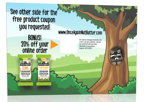 Sign Up to Get a Coupon for Free Crackers! — free sample: 1) Register below with the address where you want the coupon sent. 2) In 2-3 weeks, you will receive