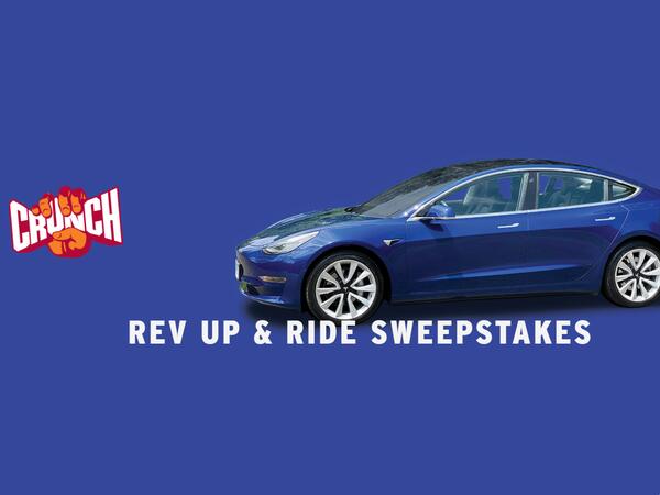 Crunch Rev Up & Ride Sweepstakes — free sample: Rev up and ride! Are you ready to power up your workouts this July and win BIG? No matter if you’re 