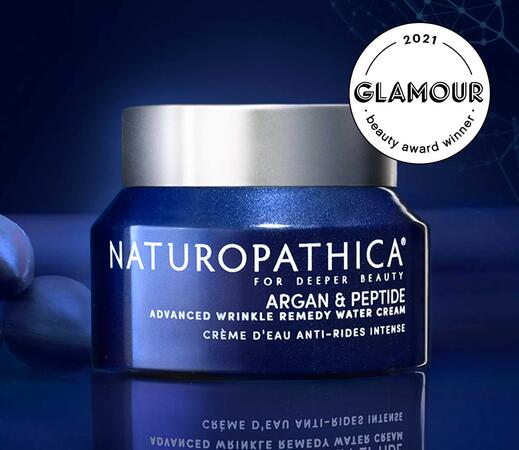 Naturopathica Argan & Peptide Advanced Wrinkle Remedy Water Cream - FREE sample — free sample: Calling all Skincare Connoisseurs: Get a Naturopathica sample for free. It's your time to try this s