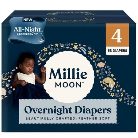 Millie Moon Diapers sample — free sample: Millie Moon is offering a free sample of their luxury diapers, which are high-quality and fragrance-