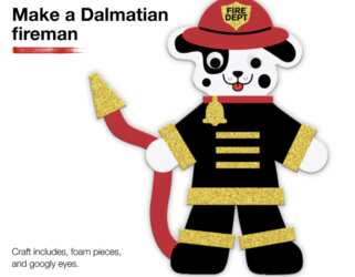 Join the FREE Dalmatian Fireman Craft Event at JCPenney