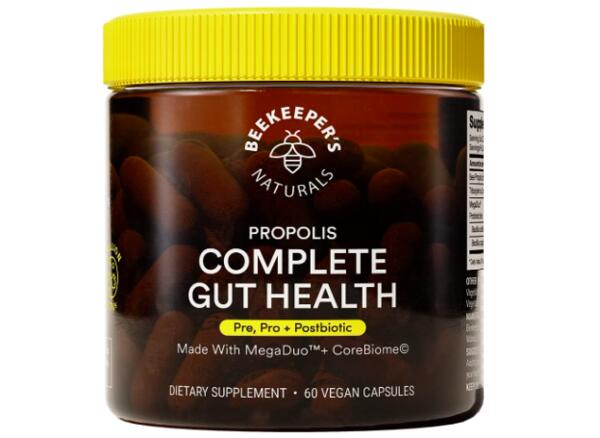 Beekeepers Naturals Gut Health Supplements for Free — free sample: Get a 10-day Beekeepers Naturals Gut Health Supplements for free! Click the 'Get Sample' button down