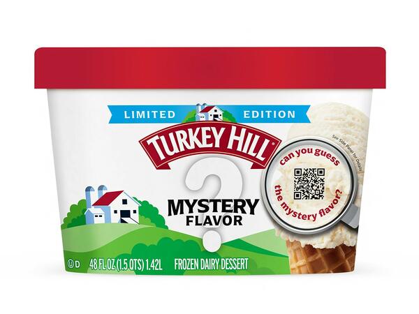 Turkey Hill Mystery Flavor Sweepstakes — free sample: Pretty sure we had one of those silly wishes of being supplied a lifetime of something - especially 