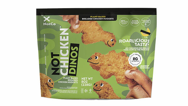 Earn a Free NotCo Plant-based Dinos Nuggets — free sample: ou can snag a free 8oz bag of NotCo Plant-based Dinos Nuggets by applying through the Social Nature 