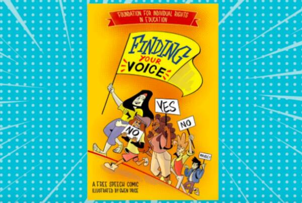 Finding Your Voice Comic Book, Bookmarks and Posters for Free — free sample: Every student and teacher can request these Finding Your Voice Comic Books, Bookmarks, and Posters f