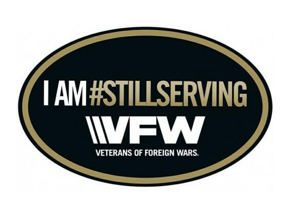 Free "I Am Still Serving VFW" Decal — free sample: Are you proud to know a veteran or are you the veteran? Get this decal to show your #StillServing pr