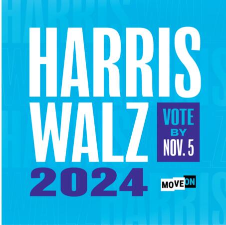 Free Harris/Walz 2024 Sticker – Support the Campaign! — free sample: Get a free Harris/Walz 2024 sticker from MoveOn by filling out a form on the provided link. To claim