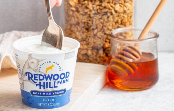 Free Redwood Hill Farm Goat Milk Yogurt for Free — free sample: A simple and quick snack to bring to work is this goat milk yogurt from Redwood Hill Farm. It please