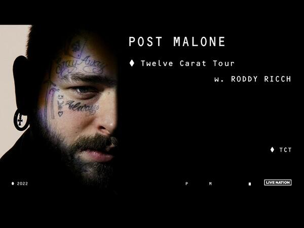 Post Malone Twelve Carat Tour Sweepstakes — free sample: SiriusXM subscribers! Enter for your chance to win a trip to see Post Malone in any U.S. city on his