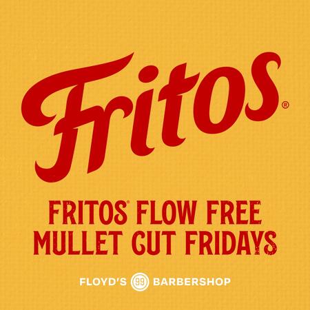 Free Mullet @Floyd's 99 Barbershop Sponsorded by Fritos — free sample: Mullets are back in style and if you want to get yours this offer is just perfect. Floyd's 99 Barber