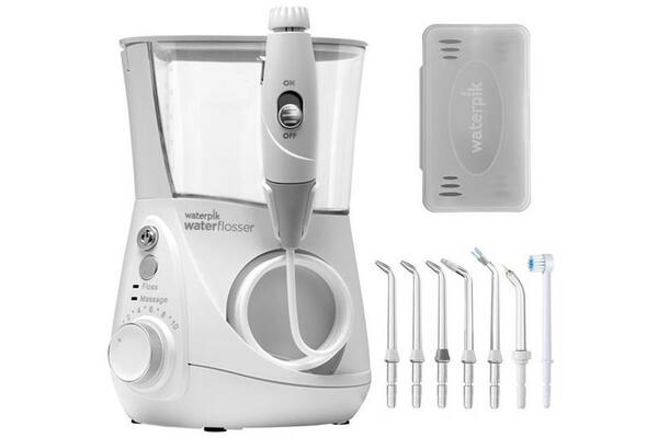 Waterpik Aquarius Professional Water Flosser for ONLY $45  — free sample: Water flosser is ON SALE at Amazon! Click the link to get you there then add to cart this Waterpik A