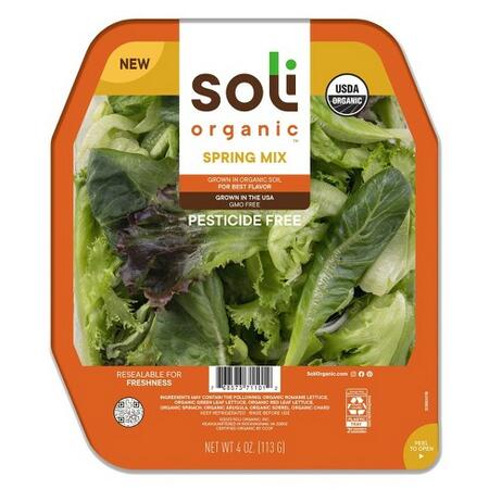 Get Your Free Package of Soli Organic Salad After Rebate! — free sample: You can get a free package of Soli Organic Salad with a rebate offer. Purchase the item from a parti
