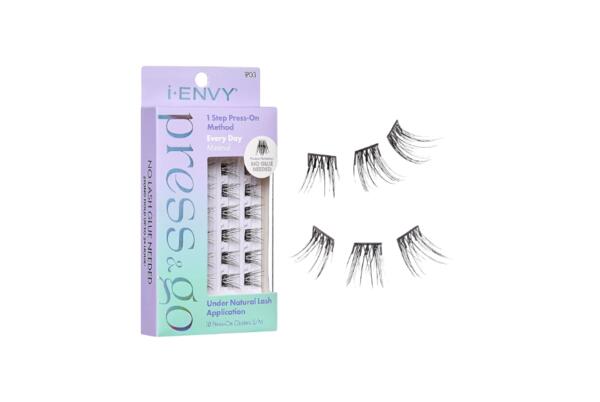 i-ENVY Press & Go Lashes for Free! — free sample: You can get a free i-ENVY Press & Go Lashes sample through a Sponsored ad on Facebook and Instagram.