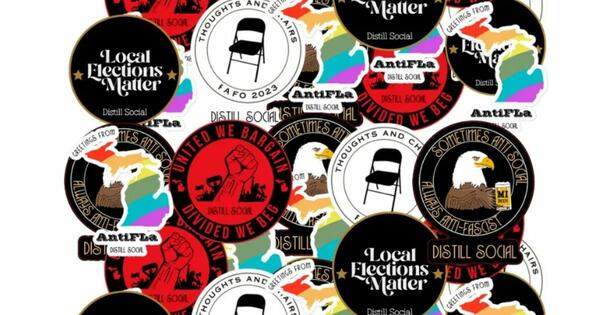 Free Distill Social Stickers — free sample: Spark up a conversation re the upcoming elections with these fantastic stickers. You get to pick fro