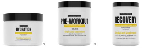 Ready to Perform at Your Best? Get a FREE Supplement Sample! — free sample: Simply Good Supps is offering a free sample from its Performance Series supplement line, covering op