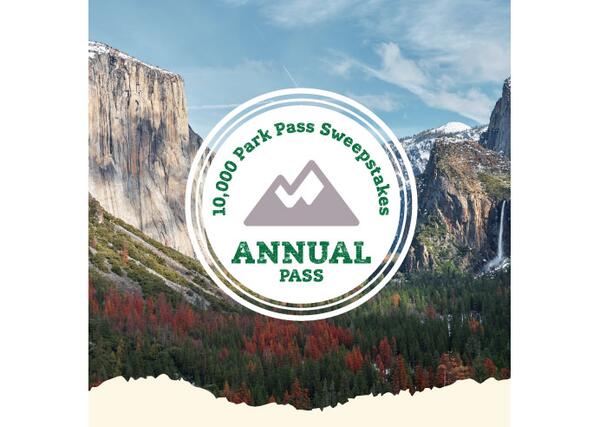 Nature Valley & National Parks Foundation Earth — free sample: Get a chance to be one of the 10,000 winners that will get a National Park and Federal Recreational 