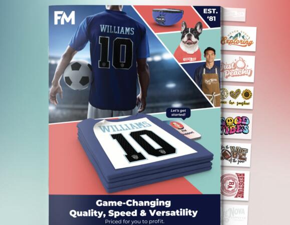 Design with Confidence – Free Heat Transfer Samples + Shipping! — free sample: If you own a heat press, order a Free Heat Transfer Sample Pack from FM Expressions! It includes app