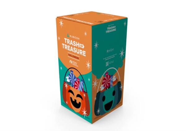 Trash or Treasure Candy Wrapper Recycling Box for Free — free sample: This Halloween, use a free Trash or Treasure Recycling Box from Rubicon to recycle your candy wrappe