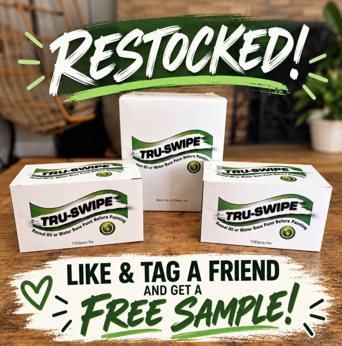 Get a FREE Tru-Swipe Sample Today