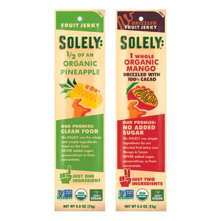 Free Solely Fruit Jerky — free sample: Munch on these delicious, all-natural snacks. Made with only real fruit, and no hidden ingredients, 