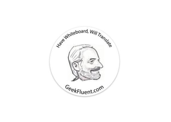 The GeekFluent Stickers for Free — free sample: Looking for a new sticker that you can add to your collection? Or do you just want something to put 